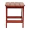 Flash Furniture Charlestown All-Weather Poly Resin Wood Adirondack Side Table in Red JJ-T14001-RED-GG - alternate 4